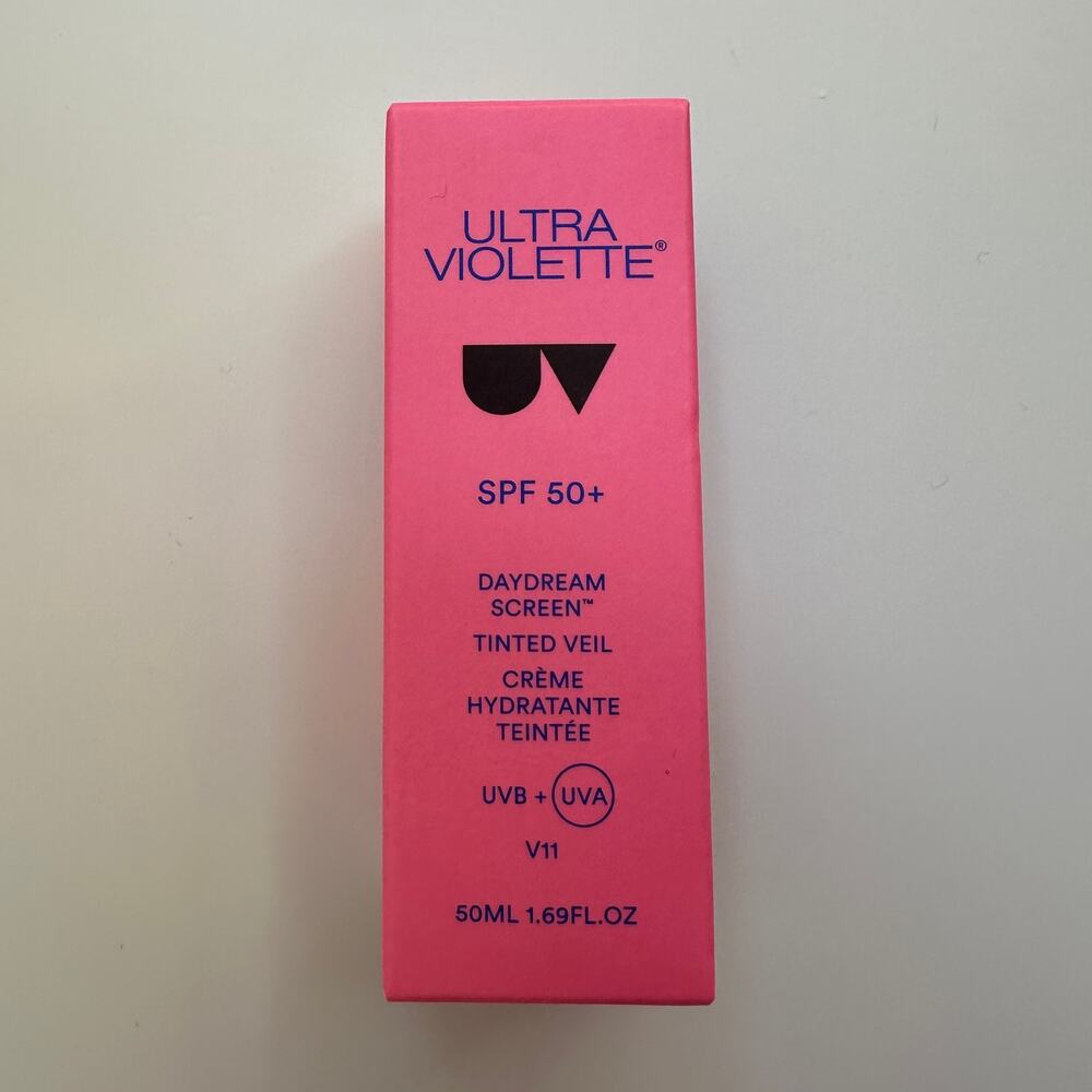 Ultra Violette Daydream Screen SPF 50 Tinted Veil V11 SkinTint Moisturizer NIB